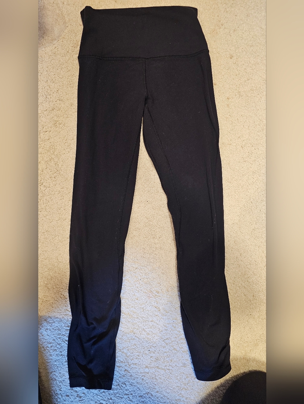 Lululemon Black High-Waist Leggings Ankle Length